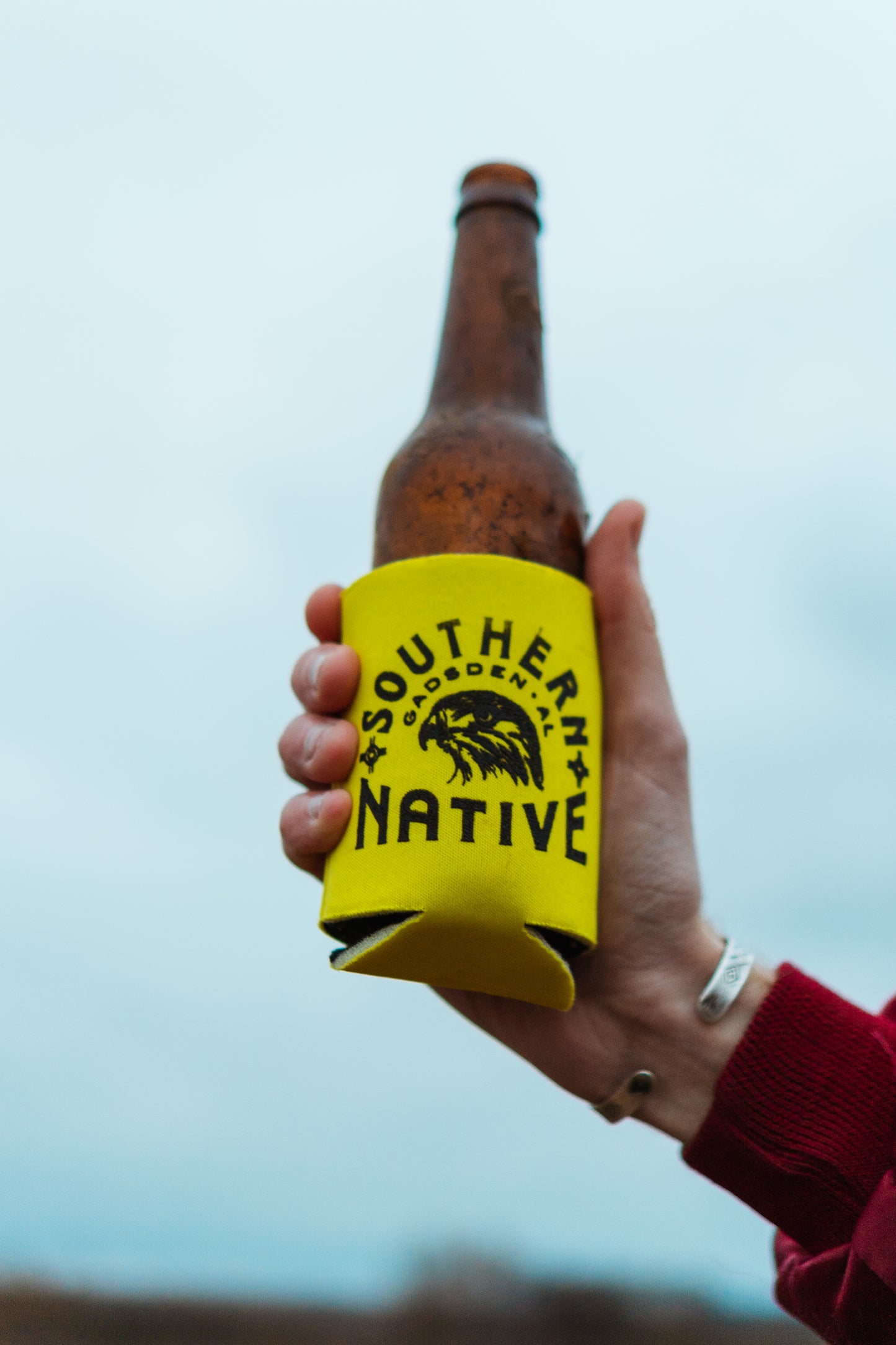 Hawk Head Coozie