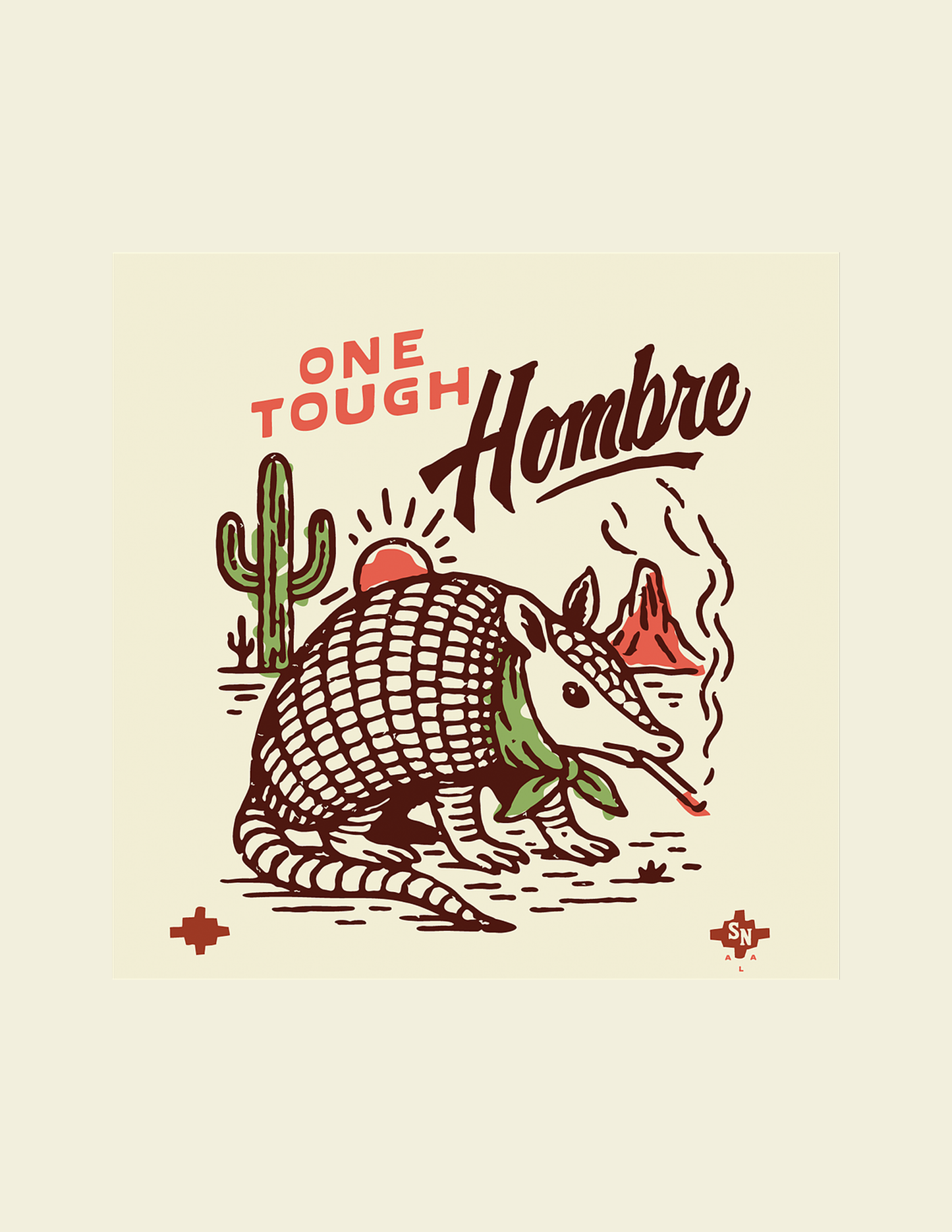 Tough Hombre Sticker