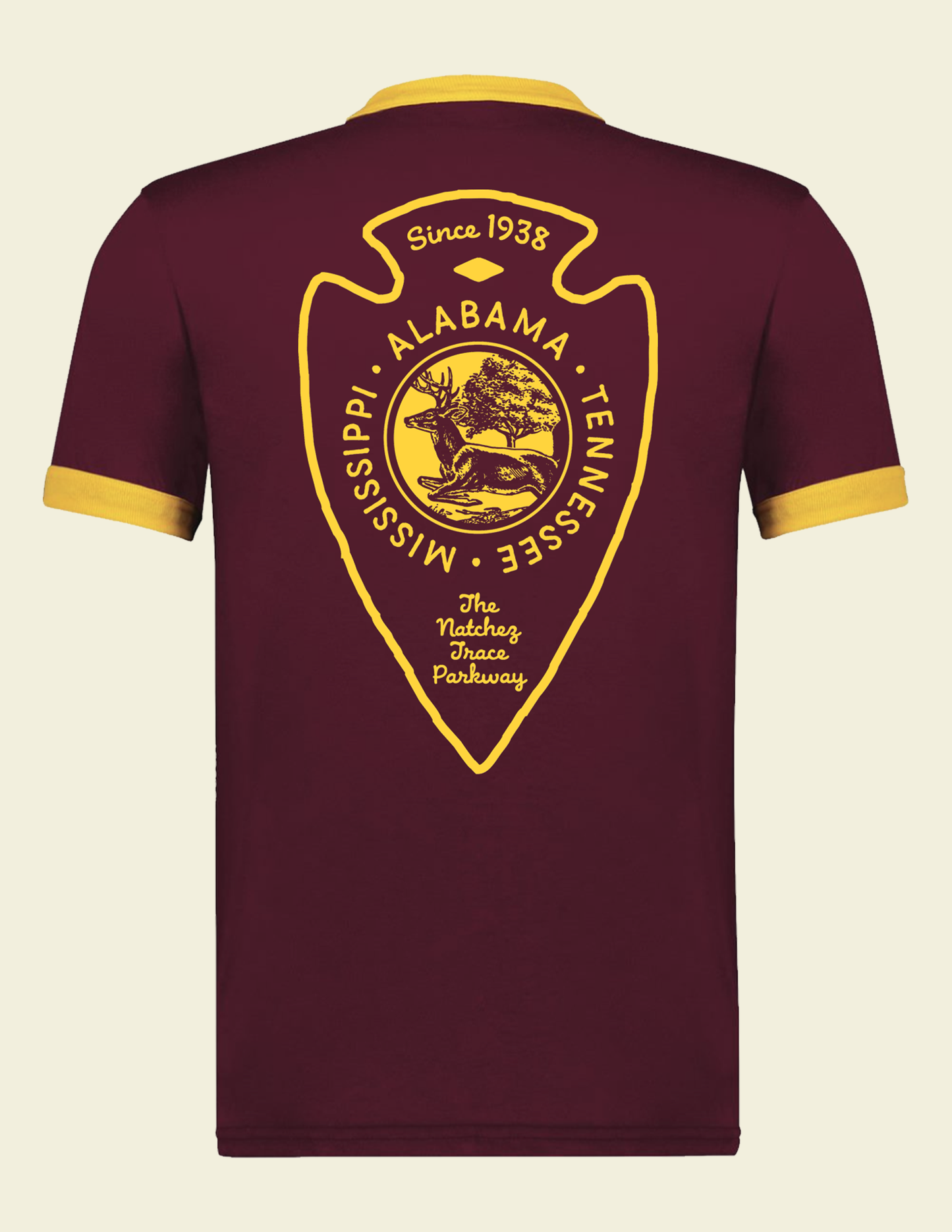 Natchez Trace Ringer Shirt