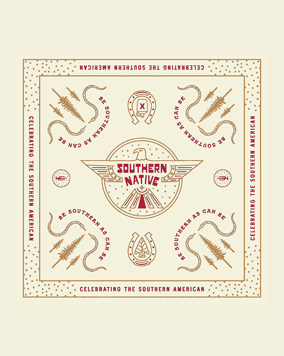 Red Tail Thunderbird Bandana