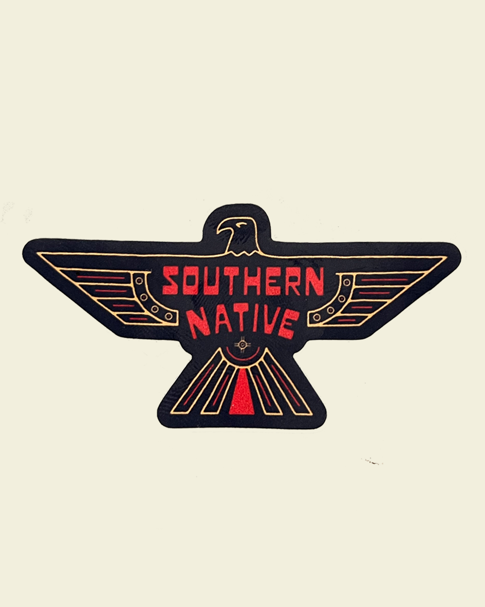 Red Tail Thunderbird Sticker