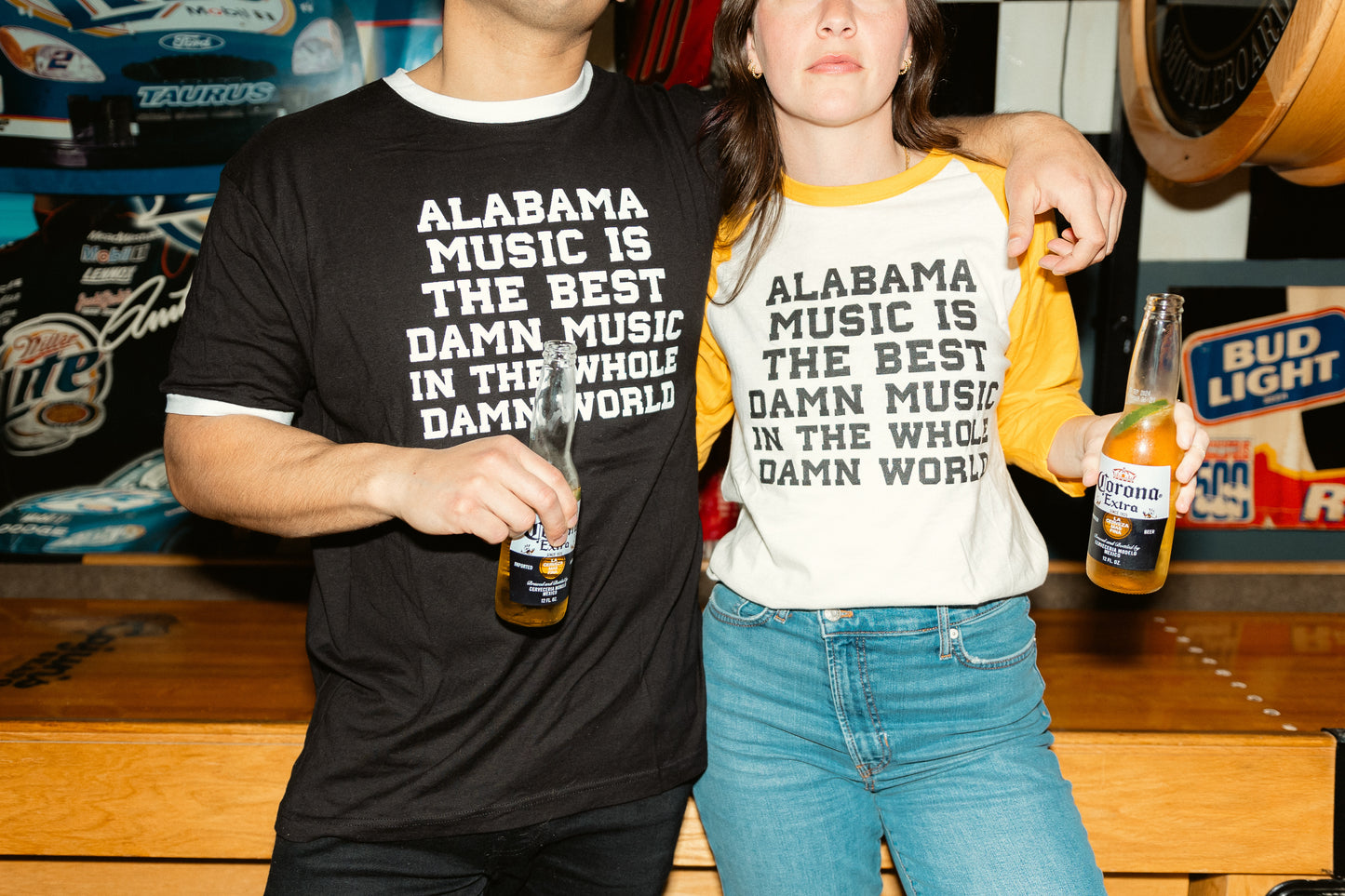 Alabama Music Baseball Tee