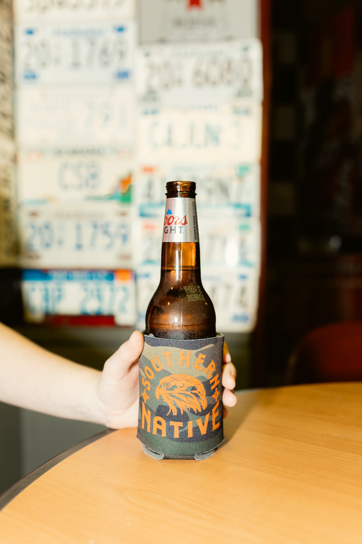Hawk Head Coozie
