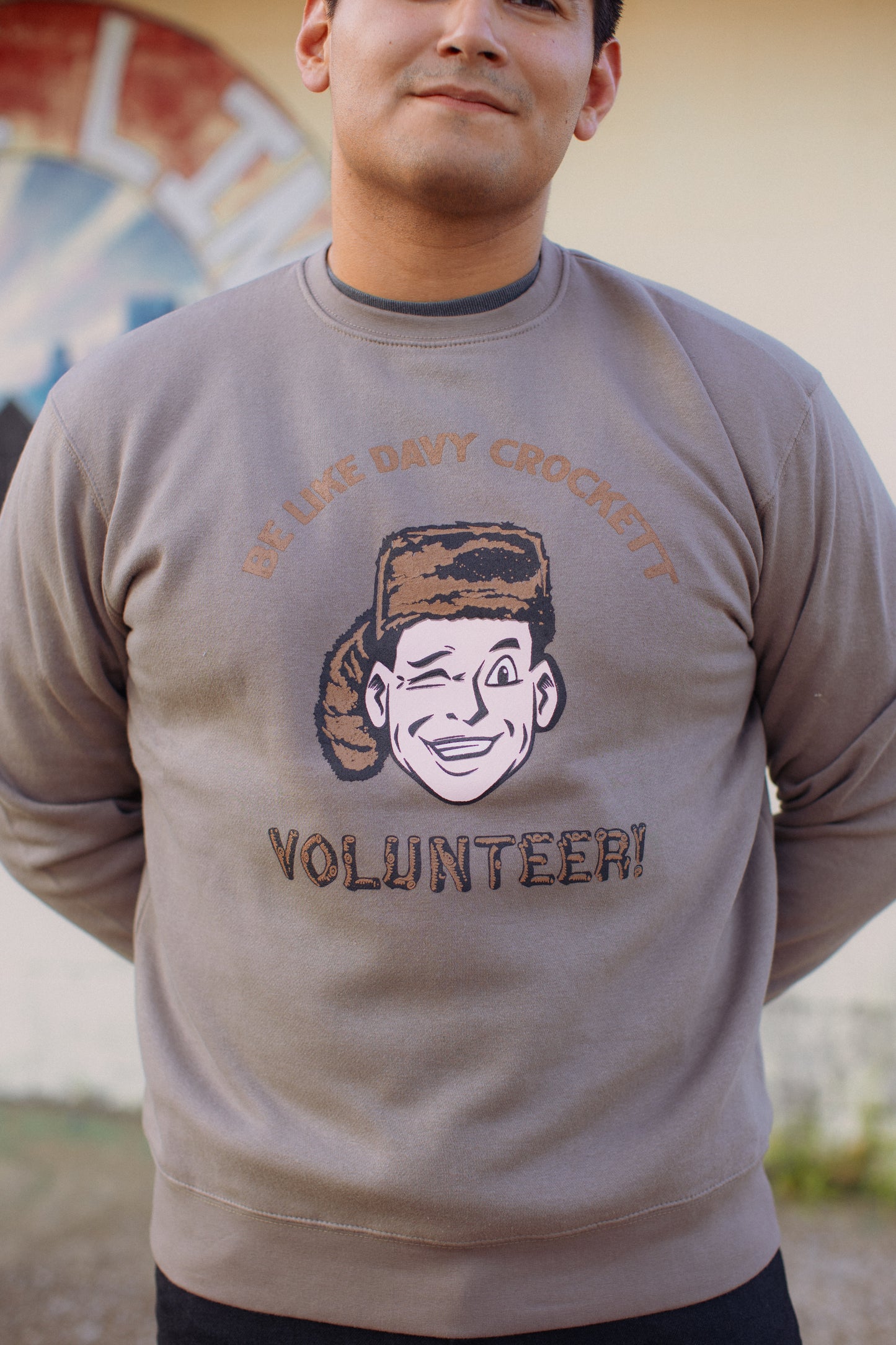 Davy Crockett Crewneck