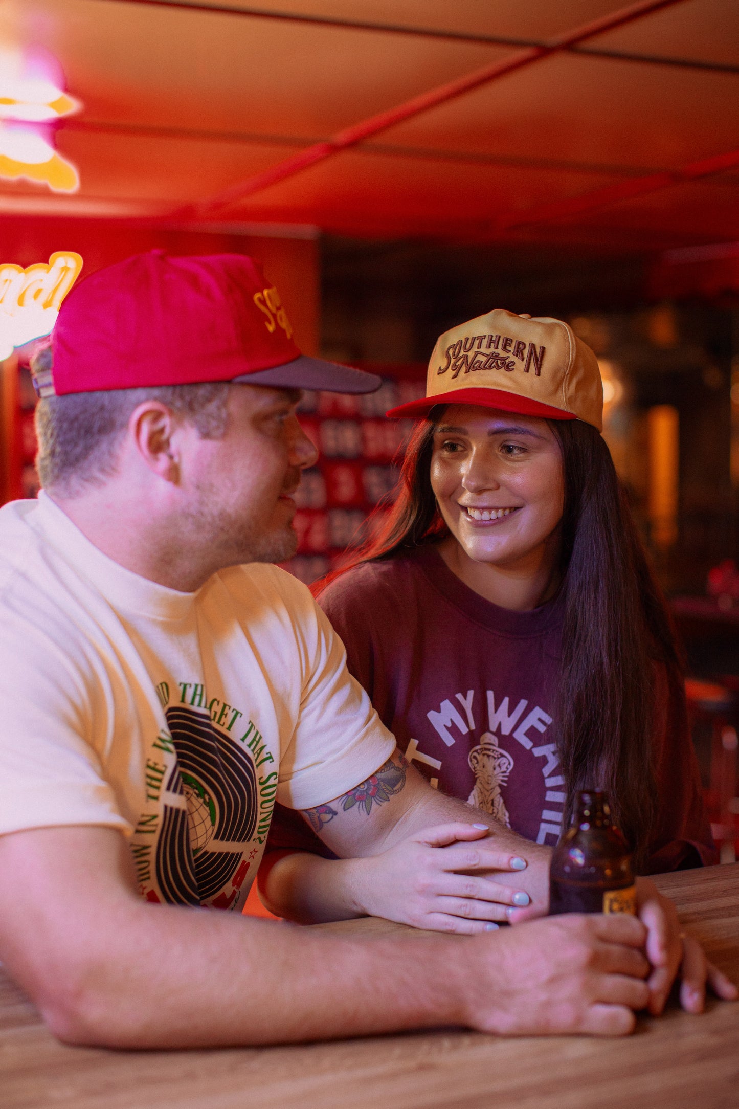 Southern Native Typeface Hat