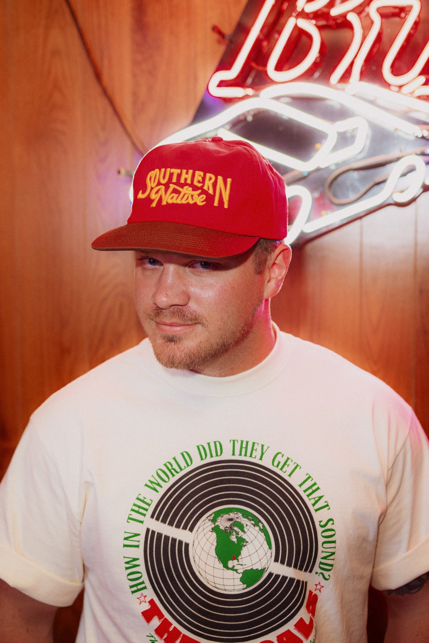 Southern Native Typeface Hat