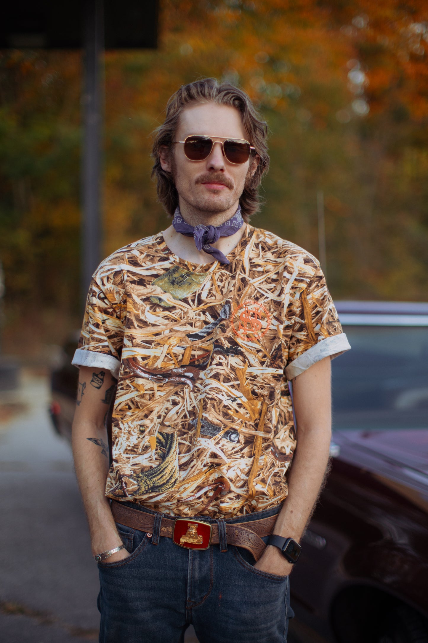 South & Western Camo Shirt