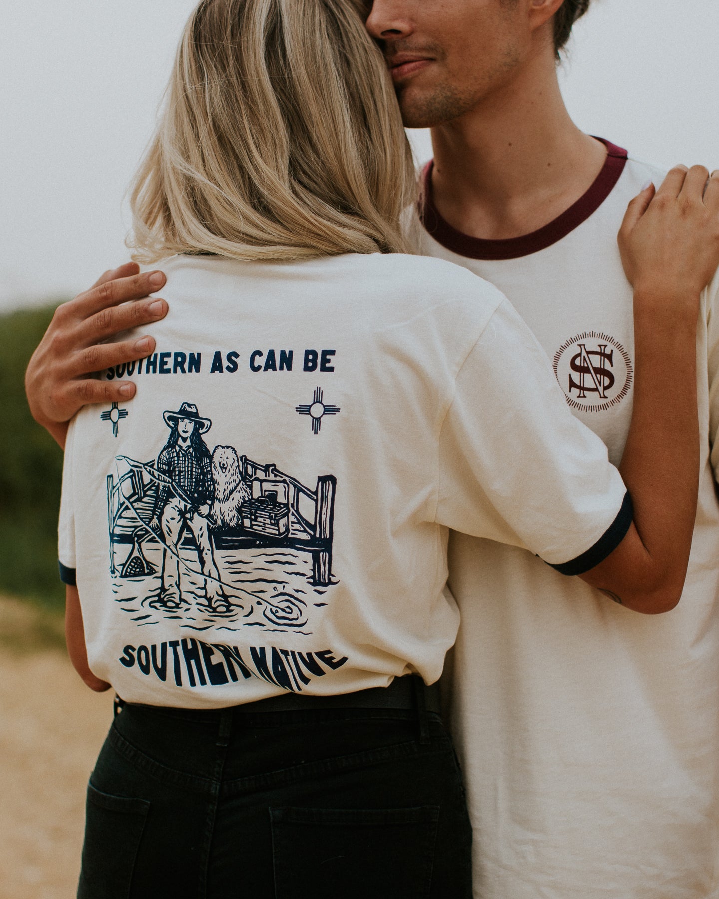 Southern As Can Be Ringer Tee