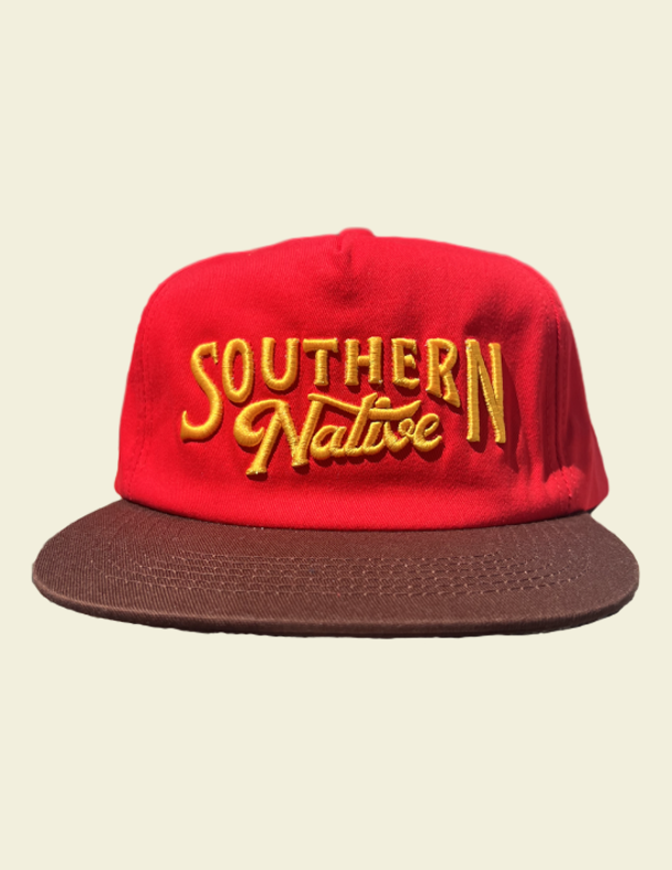 Southern Native Typeface Hat