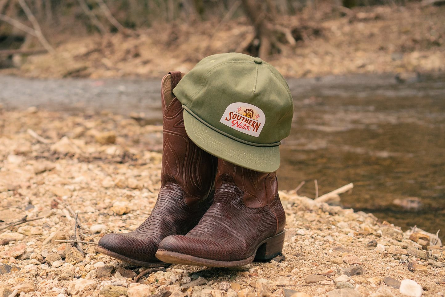 Southern Native Olive Adventure Cap