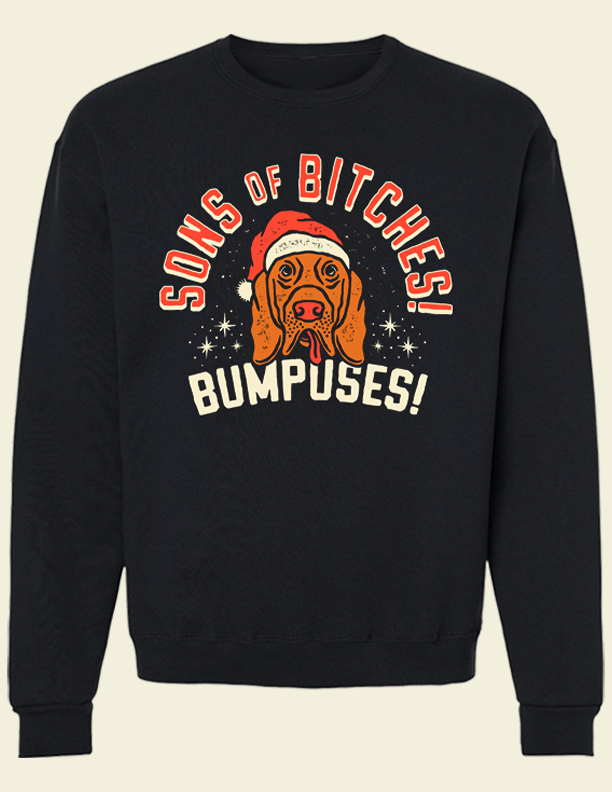 Bumpus Christmas Hounds Crewneck