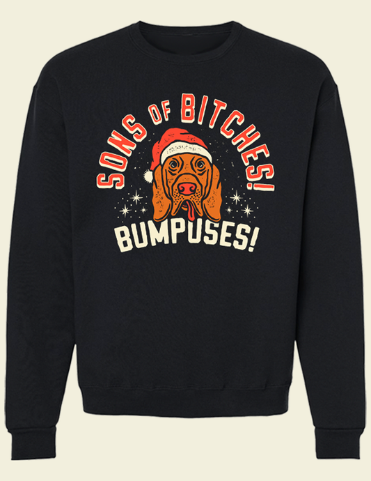 Bumpus Christmas Hounds Crewneck