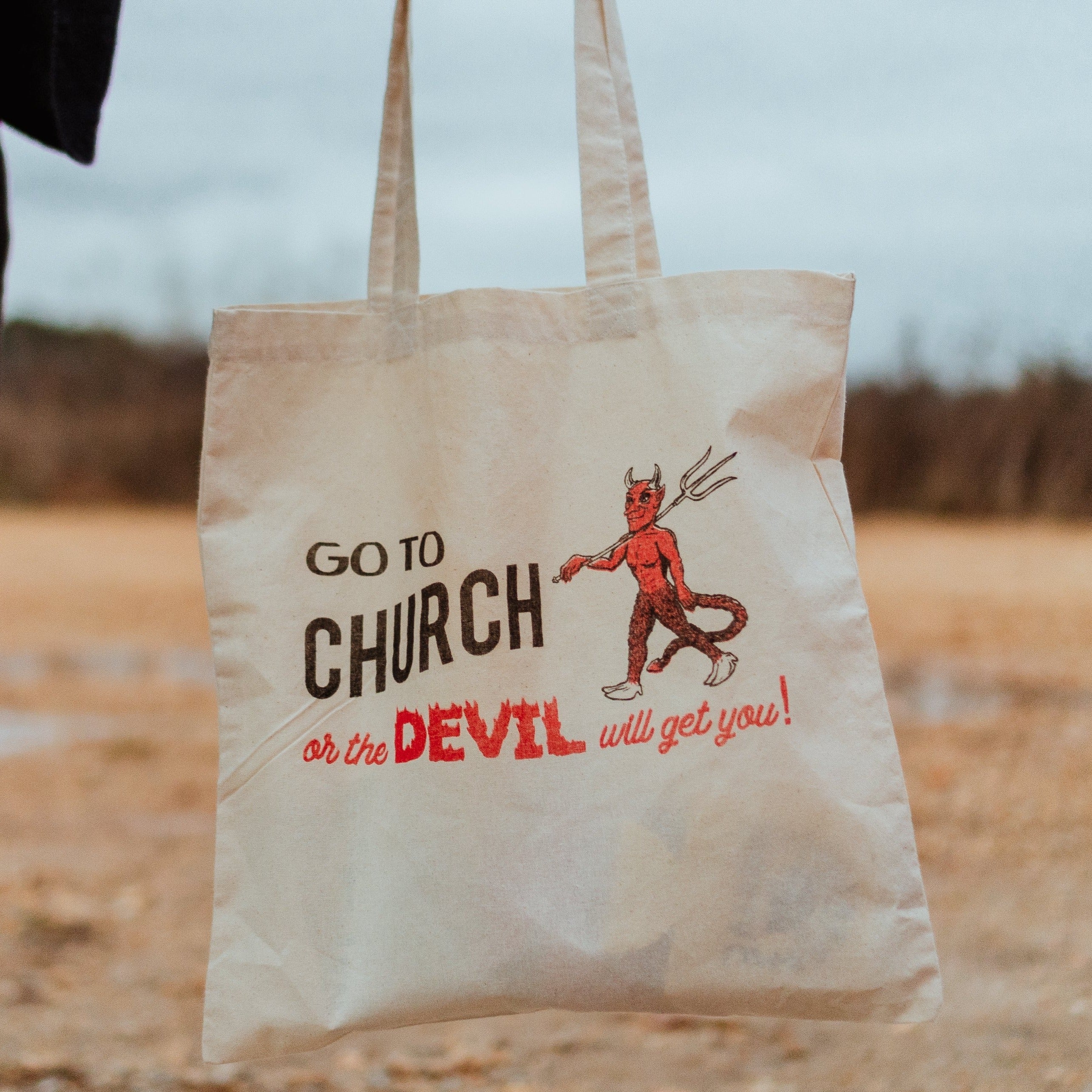 Go To Church Tote