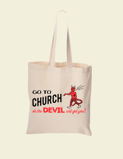 Go To Church Tote