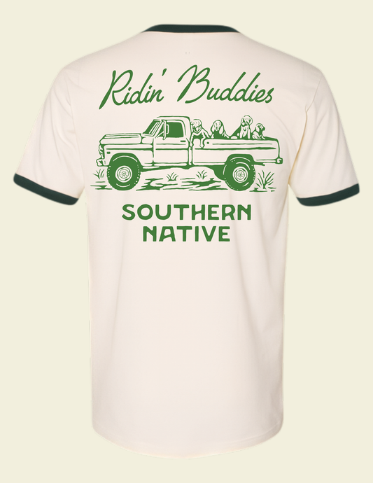 Ridin' Buddies Ringer Tee