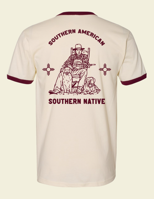 Southern American Ringer Tee