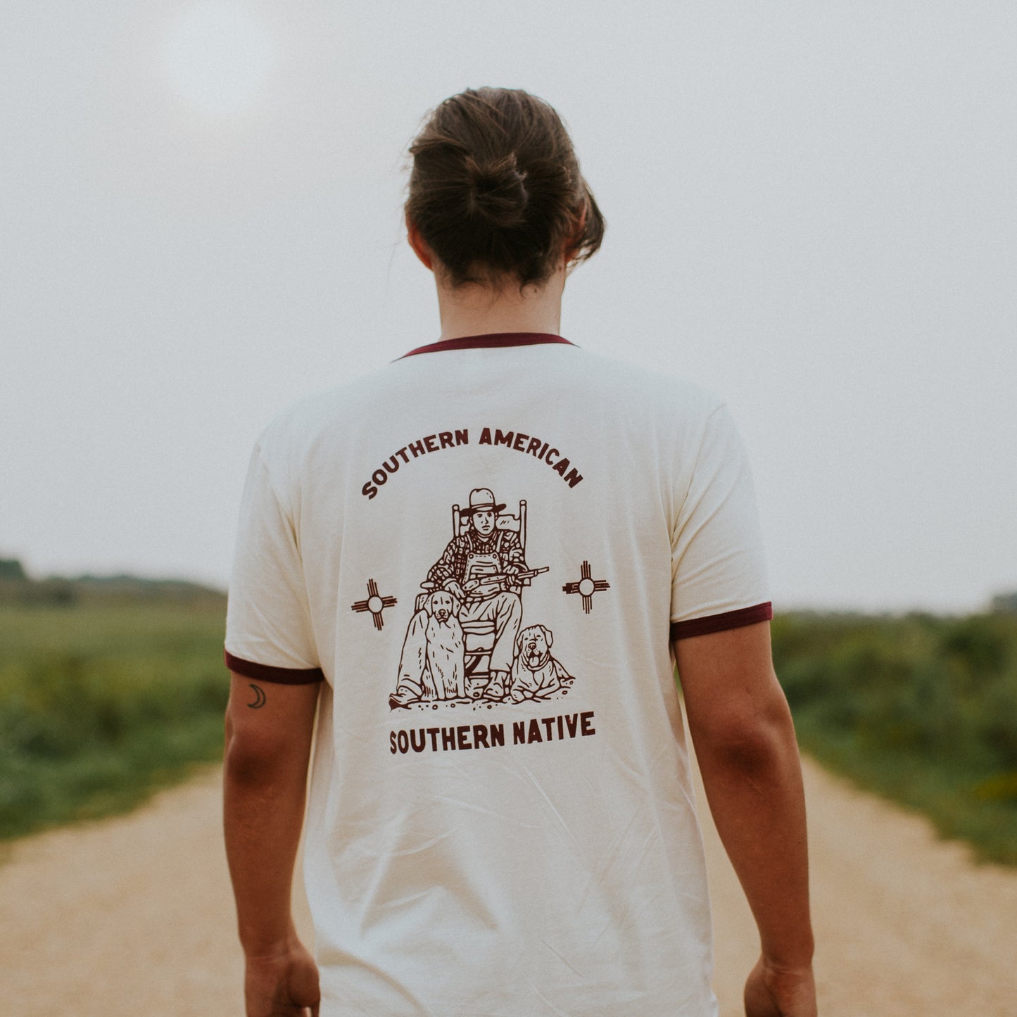 Southern American Ringer Tee