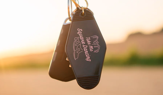 Take Me Square Dancing Keychain